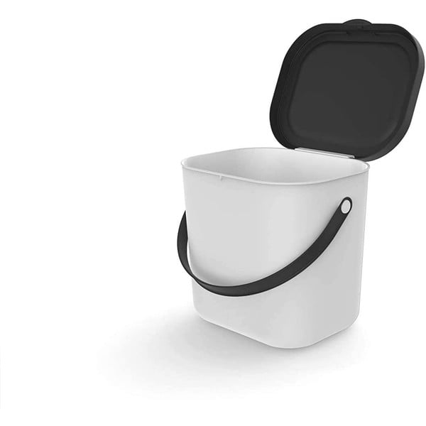 Bel koš za kompostne odpadke 6 L Albula - Rotho-image-2