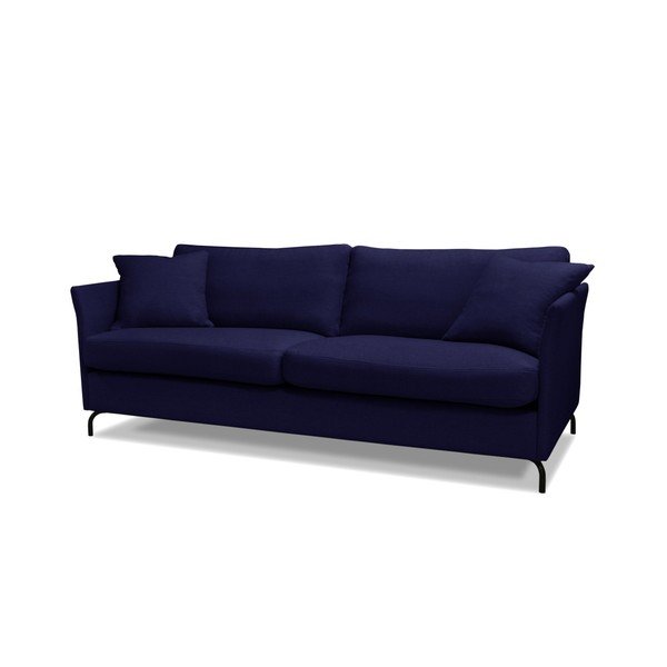 Temno modra dvosedežna zofa Windsor & Co. Zofe Saturne-image-1