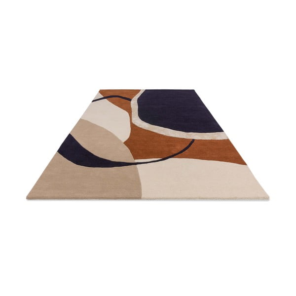 Opečnato oranžna ročno tkana volnena preproga 120x170 cm Matrix – Asiatic Carpets-image-4