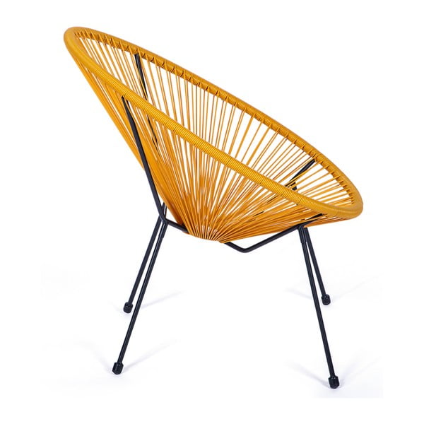 Rumen kovinski/plastičen vrtni fotelj Avocado Comfort – Bonami Selection-image-2