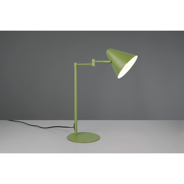 Zelena namizna svetilka z upogljivo konstrukcijo (višina 50,5 cm) Cosima – Trio-image-1