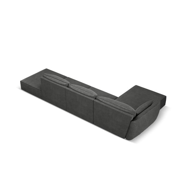 Siv kotni kavč (levi kot) Vanda - Mazzini Sofas-image-3