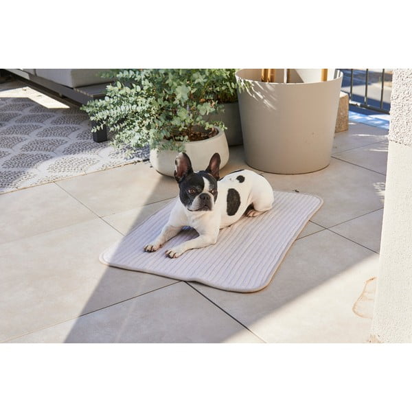 Siva bombažna podloga za pse 90x120 cm Onda Pebble L – MiaCara-image-2