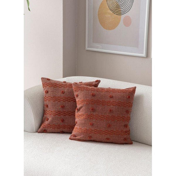 Prevleke za blazino v kompletu 2 ks 43x43 cm Tuffet – Mioli Decor-image-1