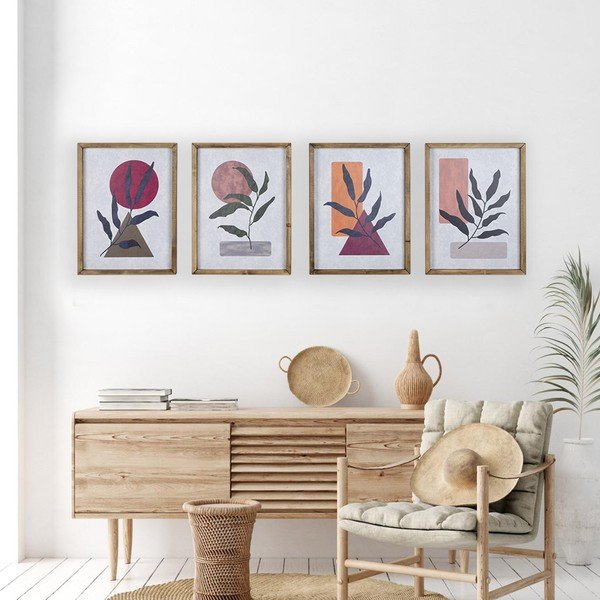 Komplet 4 slik Kate Louise Plants, 36 x 48 cm-image-1