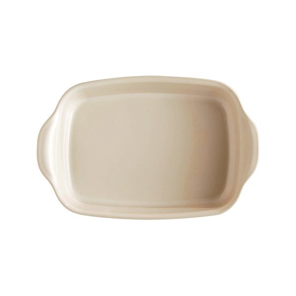 Bež pravokotni keramični pekač Emile Henry Ultime, 30 x 19 cm-image-2