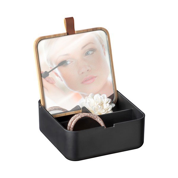 Črn organizator z ogledalom Wenko Bovisa-image-3