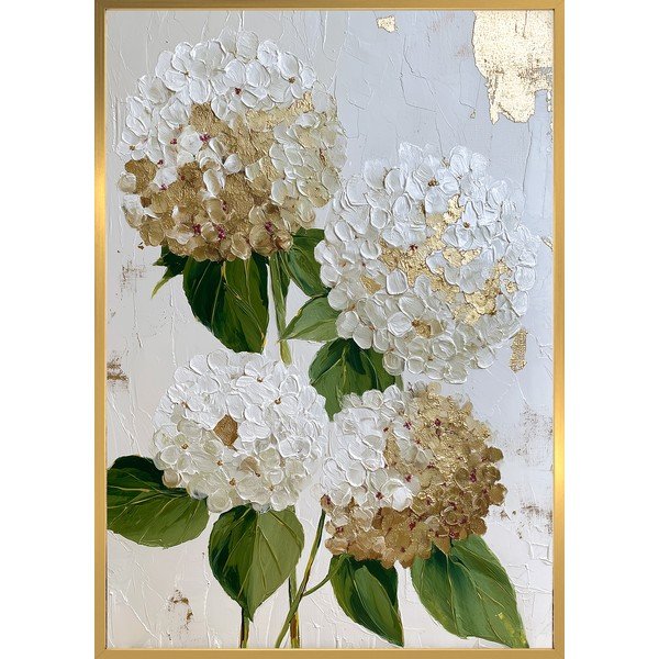 Tiskana slika z okvirjem 60x90 cm Hydrangea – Styler