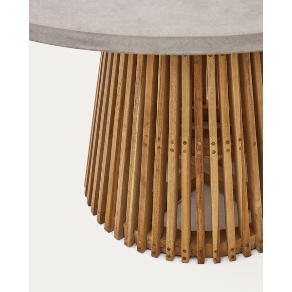 Okrogla vrtna miza ø 120 cm Alcaufar – Kave Home-image-4