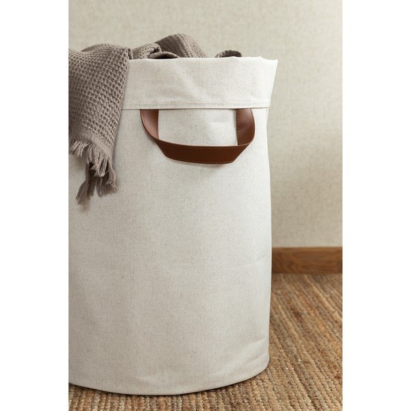 Bež tekstilni koš za perilo 69 l Soft Storage – Bigso-image-3