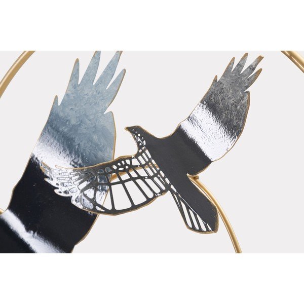 Kovinska stenska dekoracija 91x50 cm Birds – Mauro Ferretti-image-3