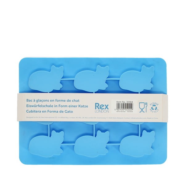 Silikonski model za ledene kocke Kitty Cat – Rex London-image-4