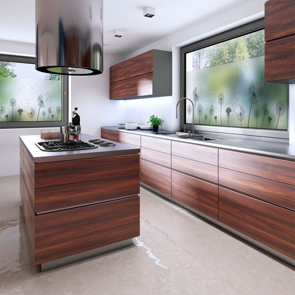 Okenska nalepka 200x40 cm Dandelions - Ambiance-image-1