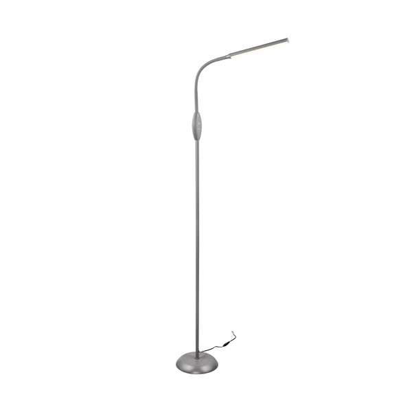 Siva LED stoječa svetilka (višina 145 cm) Toro – Trio