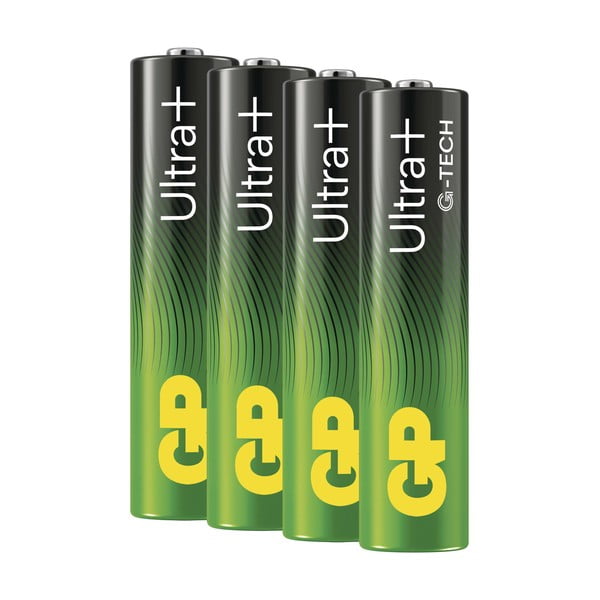 Alkalne baterije AAA v kompletu 4 ks Ultra Plus – EMOS-image-1