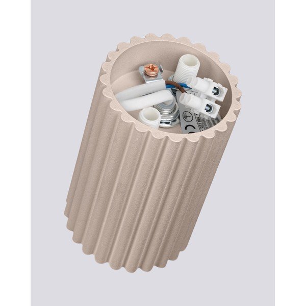 Sivorjavo kovinsko točkovno svetilo ø 6,5 cm Gleam – Sollux-image-4