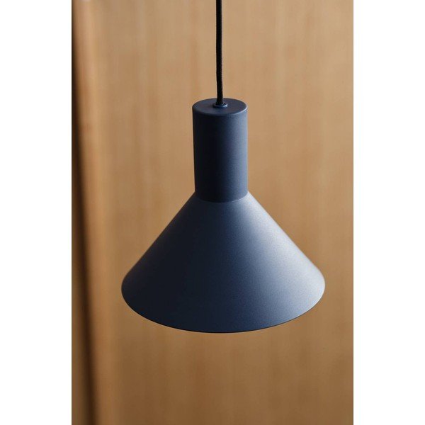 Modra aluminijasta zatemnitvena viseča svetilka ø 20,5 cm Evan – Jotex-image-1