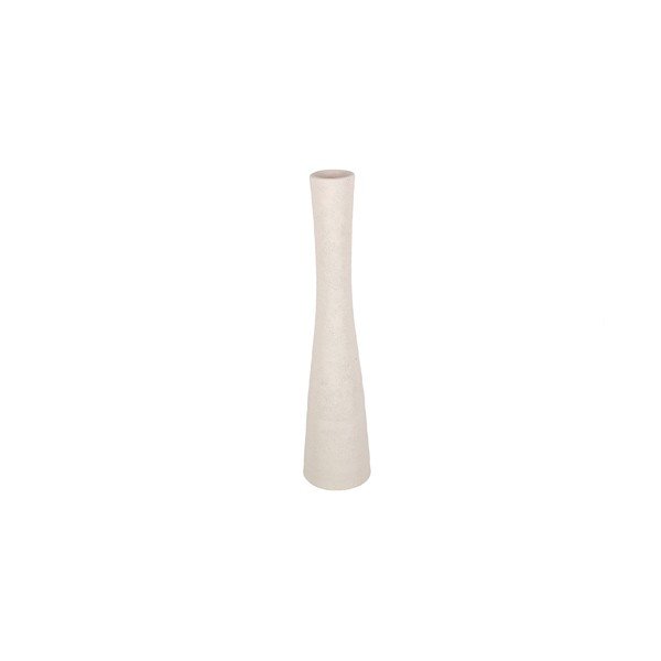 Bela keramična vaza (višina 40,5 cm) Cone – S|P Collection-image-2