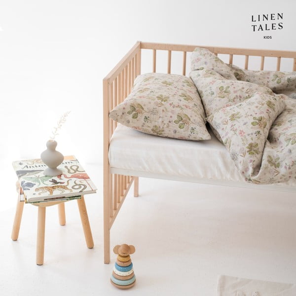 Lanena otroška posteljnina 140x200 cm – Linen Tales-image-2