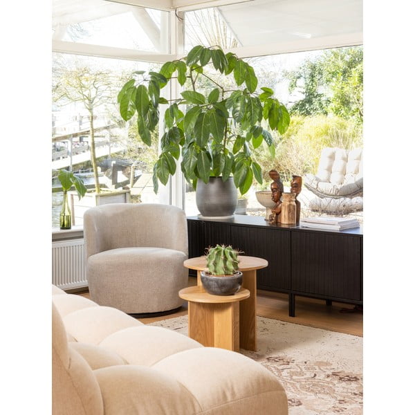 Okrogle stranske mizice v kompletu 2 ks ø 45 cm Lina – WOOOD-image-1