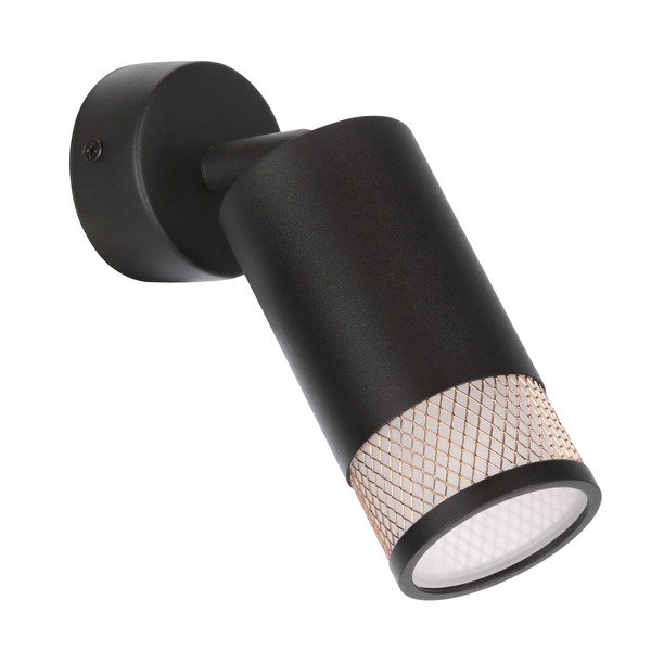 Črna stenska svetilka Flin – Candellux Lighting-image-4