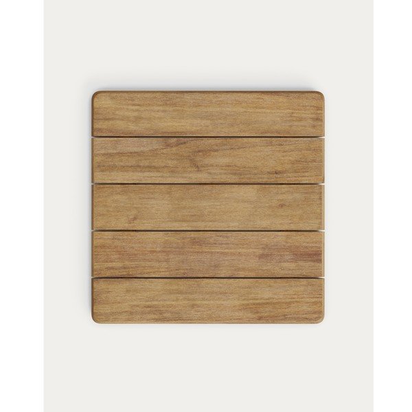Vrtna barska miza z mizno ploščo iz akacije 80x80 cm Esilda – Kave Home-image-3