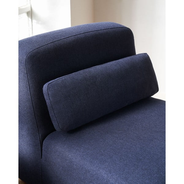 Temno modra blazina za modularni kavč Neom – Kave Home-image-2