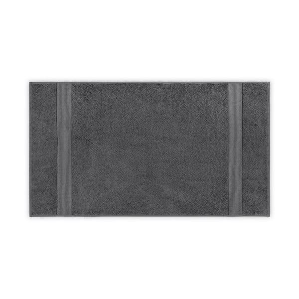 Antracitno siva bombažna brisača Foutastic Chicago, 30 x 50 cm
