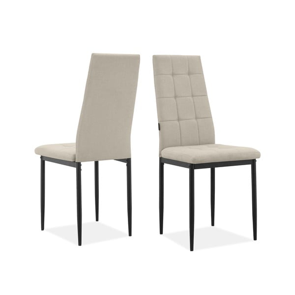 Bež jedilni stoli v kompletu 2 ks Becca – Støraa-image-3