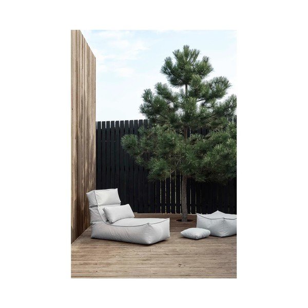 Svetlo modri oblazinjeni vrtni ležalnik STAY - Blomus-image-2