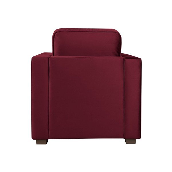 Bordo rdeč fotelj Cosmopolitan Design Denver-image-3
