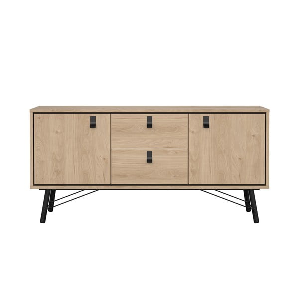 Komoda v hrastovem dekorju 150x72x40 cm Ry – Tvilum