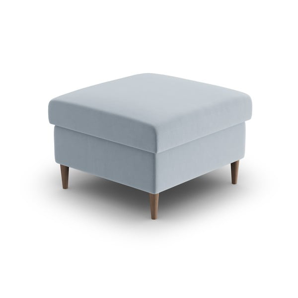 Svetlo moder žameten tabure Kyoto – Cosmopolitan Design-image-2