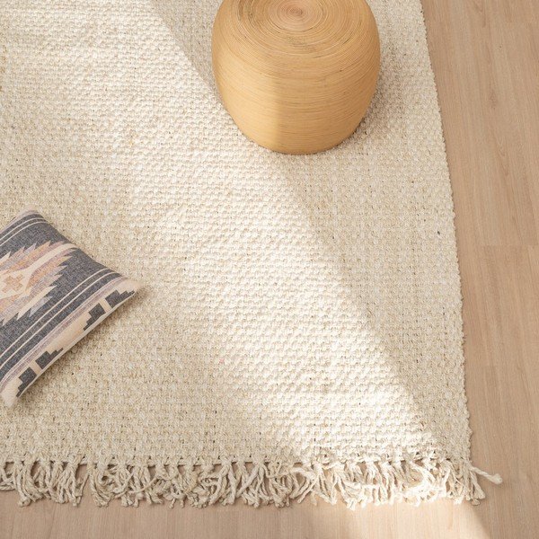 Kremno bela preproga iz jute 160x230 cm Altea – Ixia-image-1