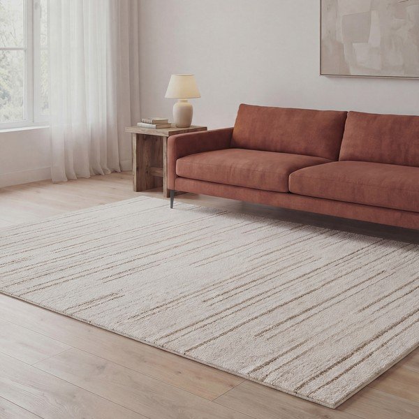 Kremno bela preproga 200x275 cm Oslo – Asiatic Carpets-image-1