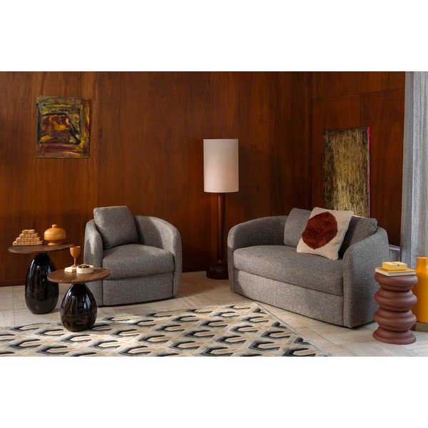 Siva sedežna garnitura 143 cm Boho – Dutchbone-image-1