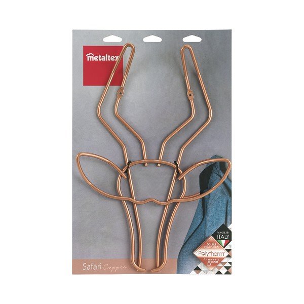 Stenski obešalnik v obliki gazele Metaltex, širina 30 cm-image-2