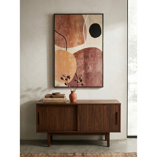 Tiskana/z ročno naslikanimi elementi slika z okvirjem/na platnu 83x123 cm Gallery – Bizzotto-image-1