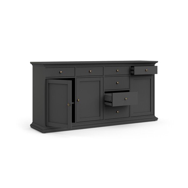 Siva nizka komoda 189x92 cm Paris – Tvilum-image-4