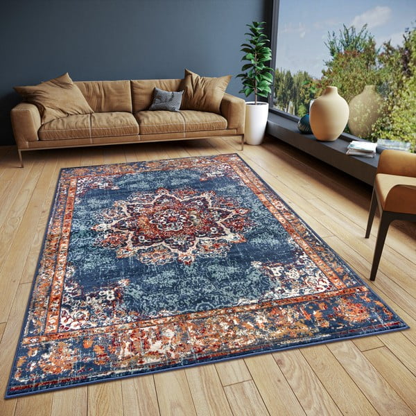 Temno modra preproga 80x120 cm Orient Maderno - Hanse Home-image-1