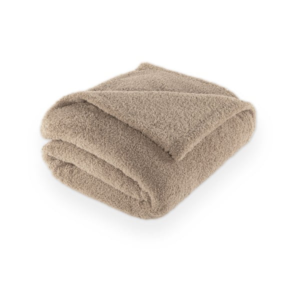 Sivorjava odeja iz mikropliša 150x200 cm Cocoon – Tiseco Home Studio