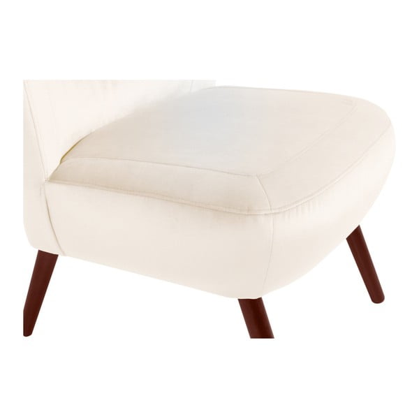 Krem fotelj Max Winzer Sari Velvet-image-4
