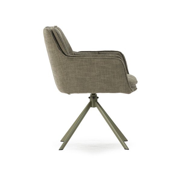 Zeleni oblazinjeni jedilni stoli v kompletu 2 ks Keiko – Marckeric-image-3