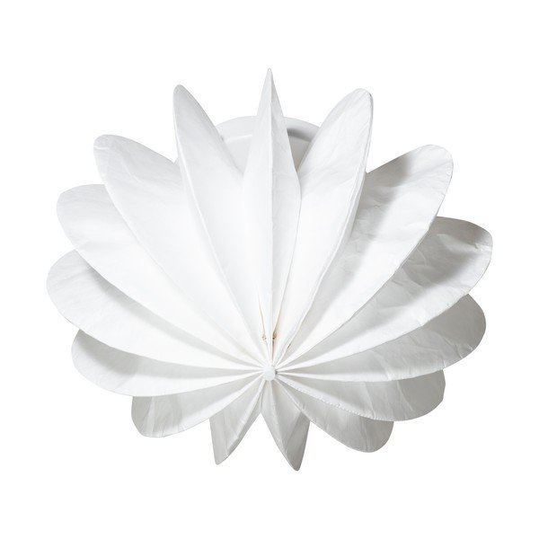 Bela stropna svetilka s papirnatim senčilom ø 40 cm Dalia – WOOOD-image-2
