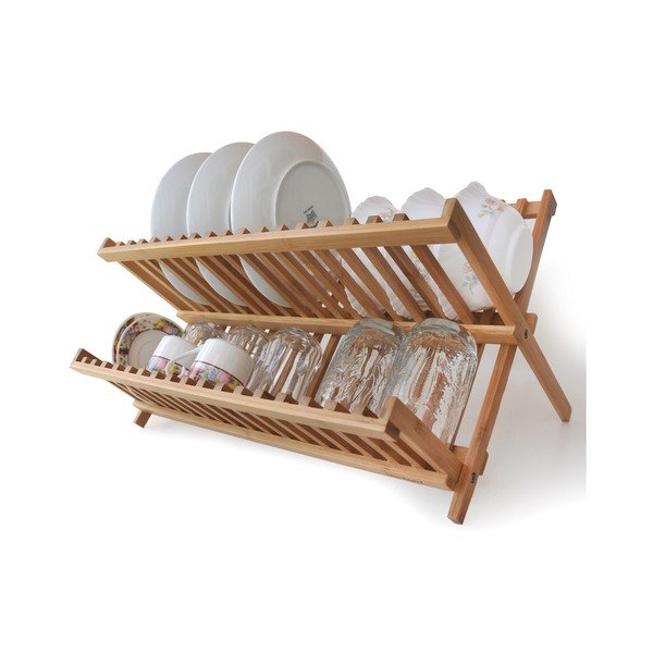 Odcejevalnik za posodo iz bambusa Bambum Meriend-image-1