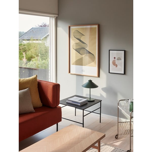 Temno zelena namizna svetilka (višina 38 cm) Shape – Hübsch-image-4