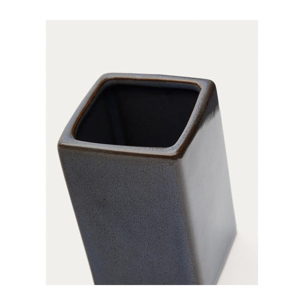 Temno moder keramičen lonček za zobne ščetke Silvet – Kave Home-image-2