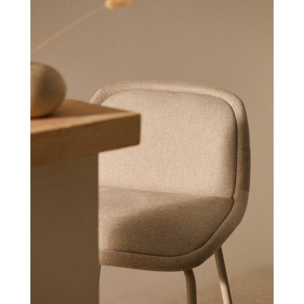 Bež barski stol (višina sedeža 65 cm) Aimin – Kave Home-image-2