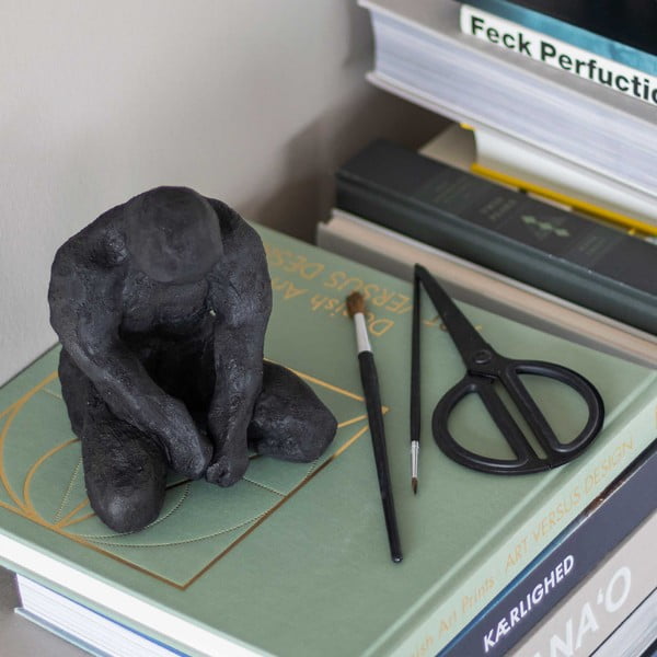 Kipec iz poliresina (višina 15 cm) Meditating Man – Mette Ditmer Denmark-image-3