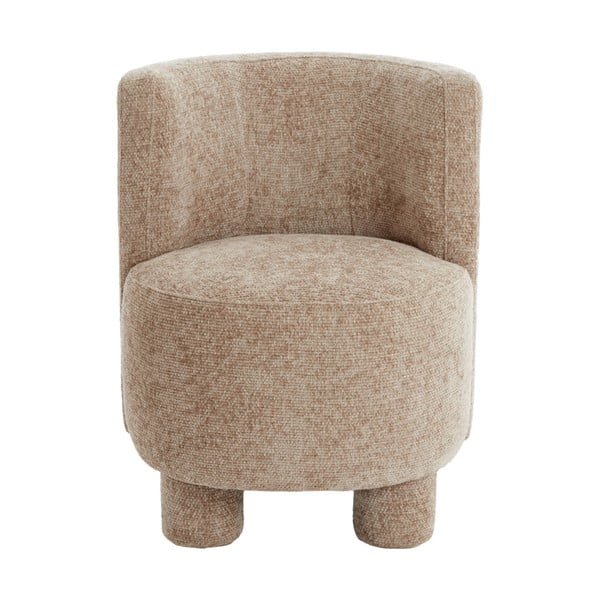 Svetlo rjav fotelj Kamova – Light & Living